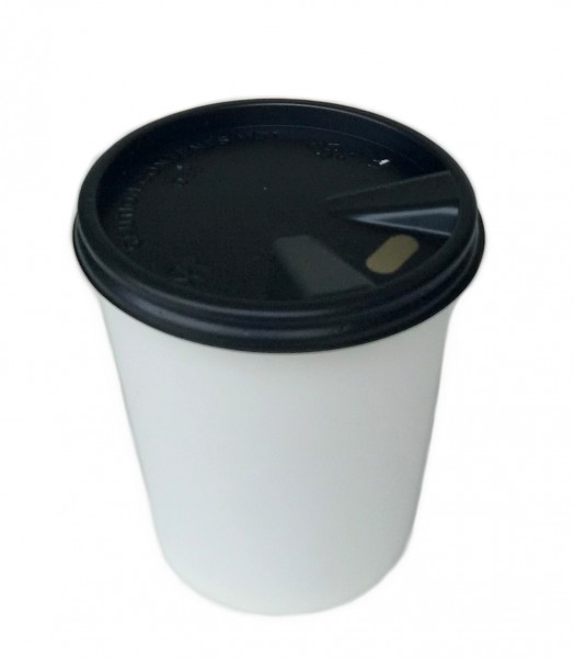 Deckel für Coffee to go Espresso-Becher 0,1l(4oz) schwarz 60mm