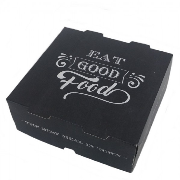 Snack /Pommes-Box good Food 13x13x5cm, innen PE beschichtet, auslaufsicher 450St.