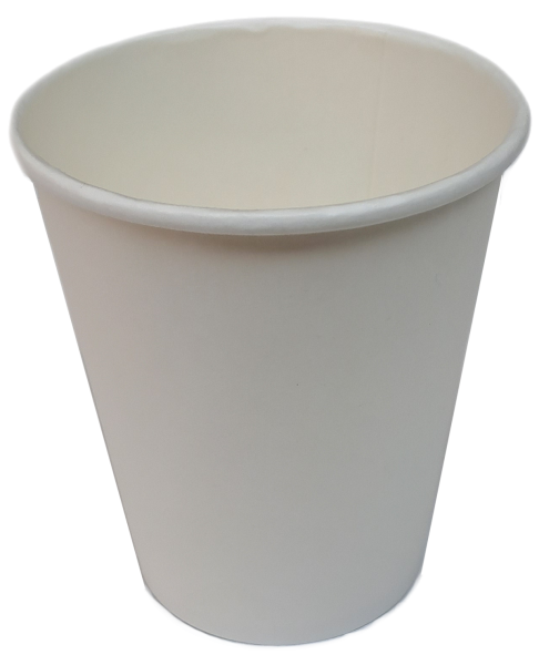 Pappbecher weiß 0,3l Coffee-To-Go Becher Durchmesser 90mm 