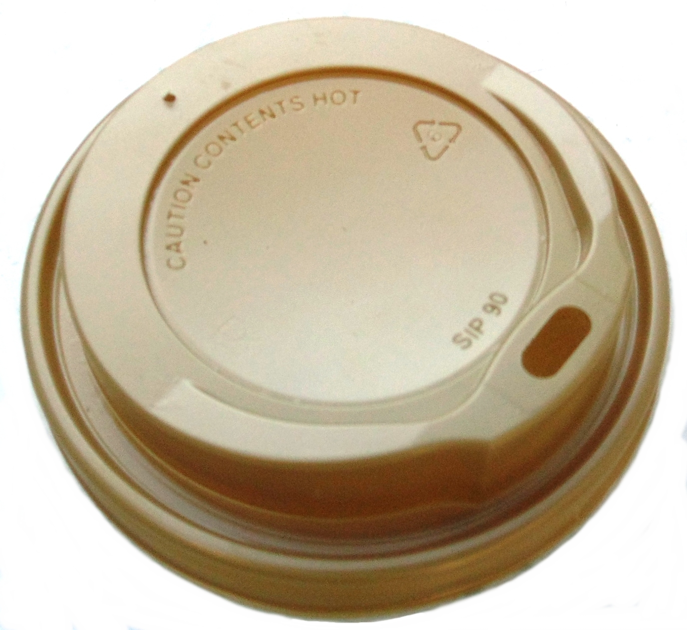 Gastro-Bedarf-Gutheil 800 Deckel Ø 80 mm in weiße passend Pappbecher für den Coffee-To-Go Becher mit 200ml 8oz 